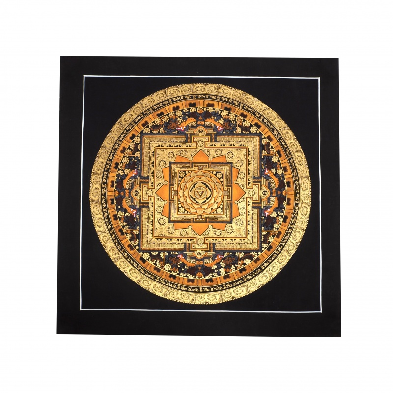 Peinture Mandala OM et équilibre Peinture Mandala OM et équilibre