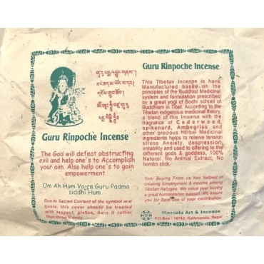 Guru Rinpoche encens en poudre