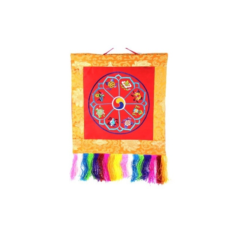 Bannière bon augure rouge Bannière bon augure rouge