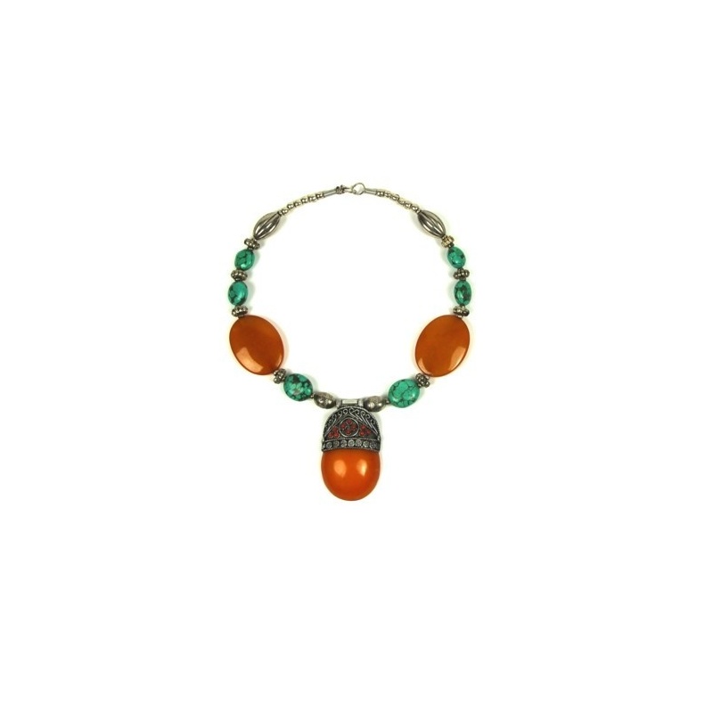 Collier tibet fantaisie Collier tibet fantaisie
