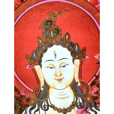 Tara Blanche; White Tara; Gold