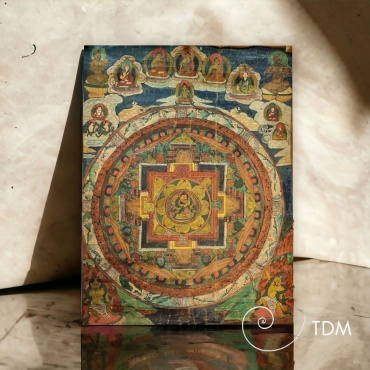 ANCIEN Thangka Yab-yum...