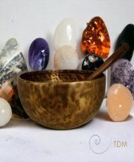 Bol chantant tigré gravé 25 cm