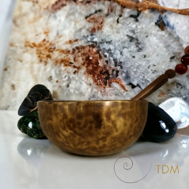 Bol chantant tigré gravé 22...