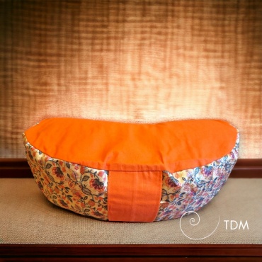 Zafu demi lune | Orange...
