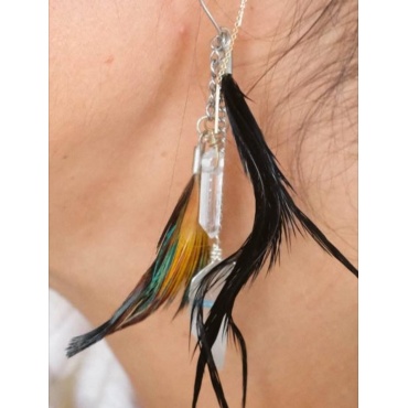 Boucles Oreilles "Fête des...