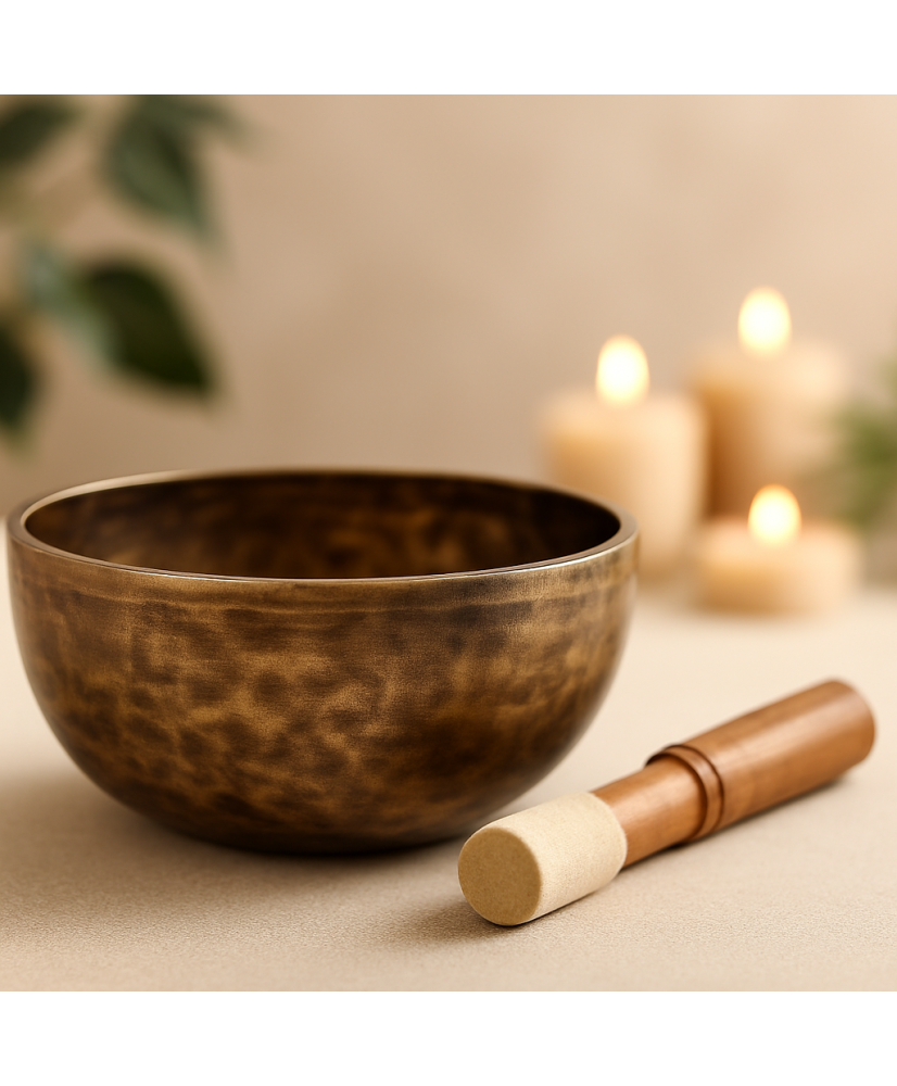 Bol Chantant Tibétain Traditionnel – Son Profond & Vibration Spirituelle | Toit du Monde