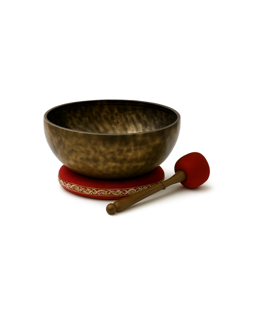 Bol chantant tibétain tigré traditionnel – 7 métaux | Toit du Monde