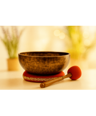 Bol chantant tibétain tigré traditionnel – 7 métaux | Toit du Monde