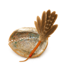 Coquille d’Ormeau pour Fumigation – Support Rituel Amérindien | Purification & Encens