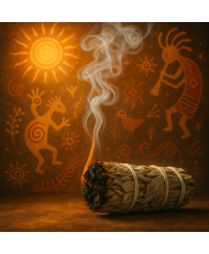 Sauge Blanche Amérindienne de Californie – Purification & Rituel | Encens Naturel