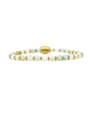 Bracelet Amazonite & Hématite – Équilibre, Sérénité & Énergie | Pierres Naturelles FSC®