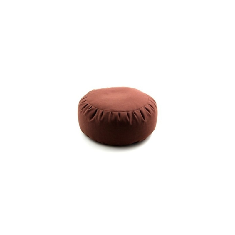 Zafu couleur chocolat - millet Zafu couleur chocolat - millet