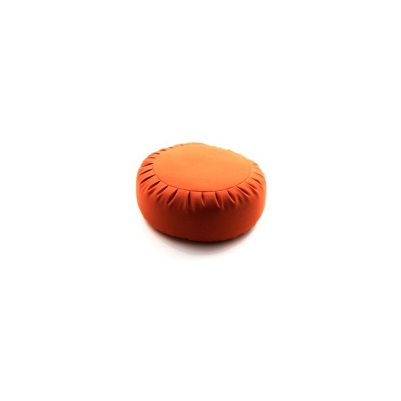 Zafu couleur abricot - millet Zafu couleur abricot - millet