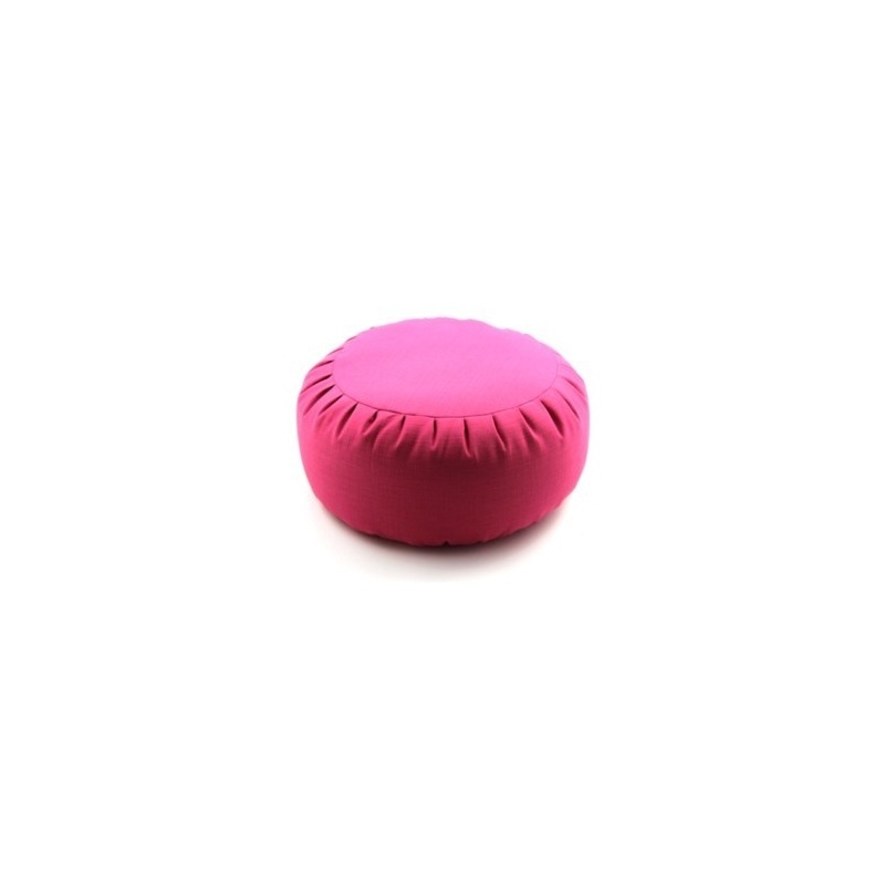 Zafu couleur rose bonbon - millet Zafu couleur rose bonbon - millet