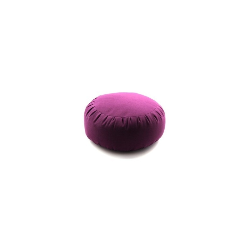 Zafu couleur magenta foncé - millet Zafu couleur magenta foncé - millet
