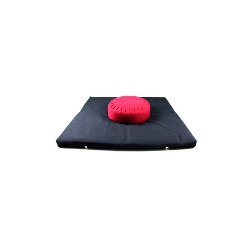 Zabuton et Coussin méditation fraise Zabuton et Coussin méditation fraise