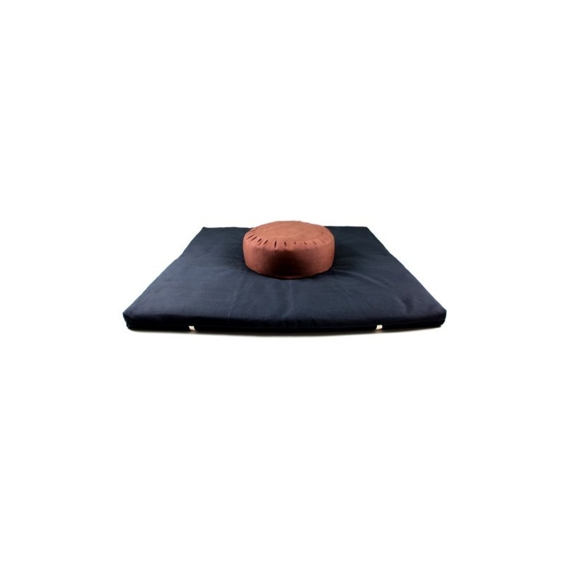 Zabuton et Coussin méditation chocolat Zabuton et Coussin méditation chocolat