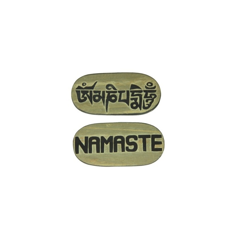 Pierre gravée Tibet Népal Pierre gravée Tibet Népal
