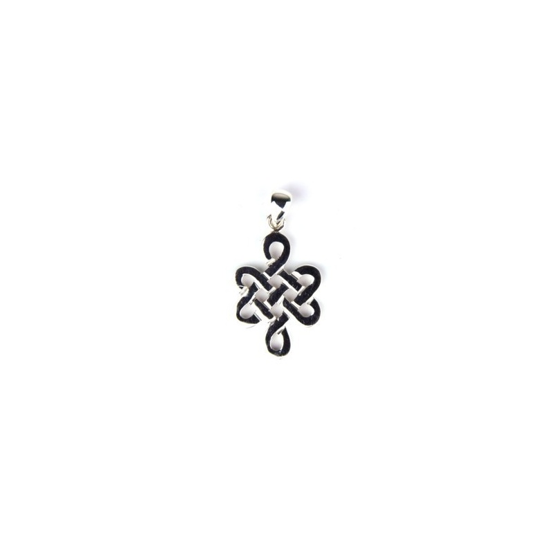 Pendentif noeud éternité Pendentif noeud éternité