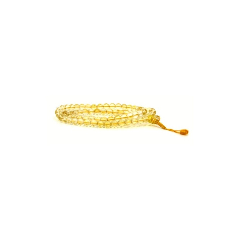Collier mala citrine Collier mala citrine