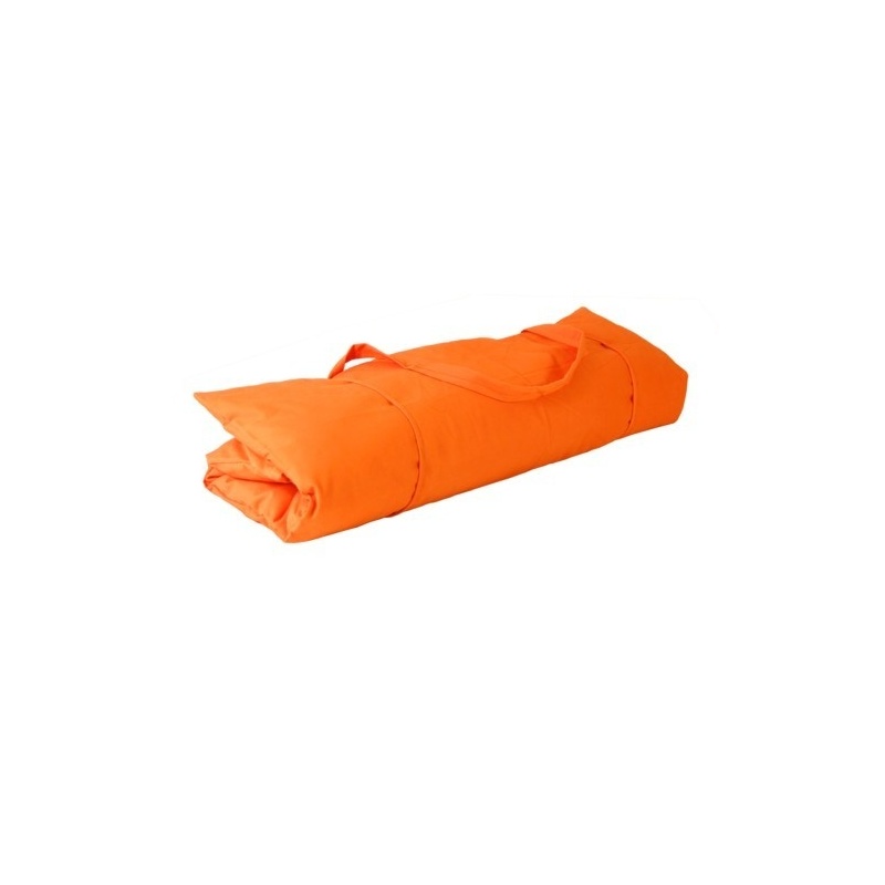 Coussin méditation carré orange vif Coussin méditation carré orange vif