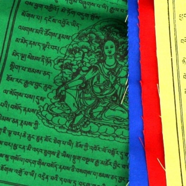 Drapeaux de prières tibétains Extra qualité M