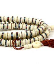 Mala blanc turquoise corail