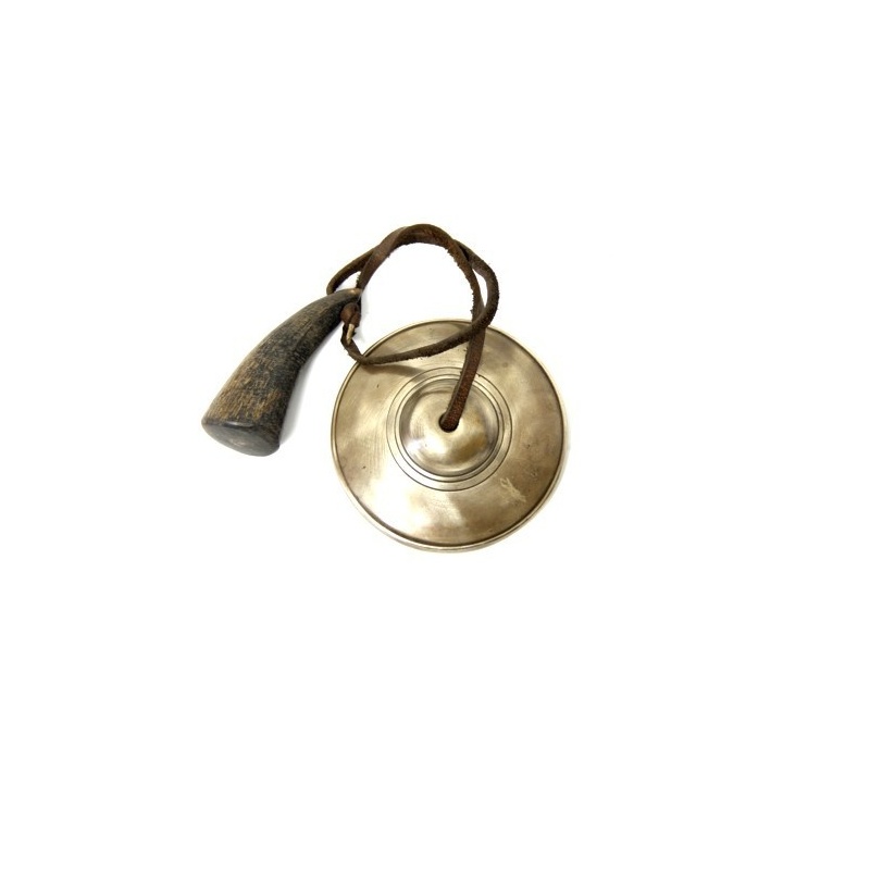 Cloche tibétaine et corne Cloche tibétaine et corne