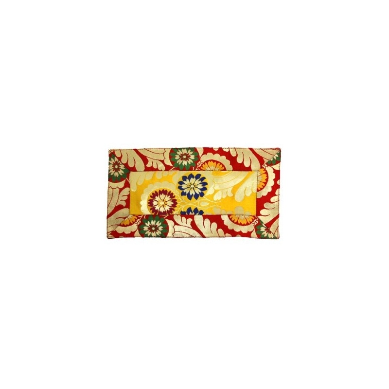 Napperon autel jaune rouge Napperon autel jaune rouge