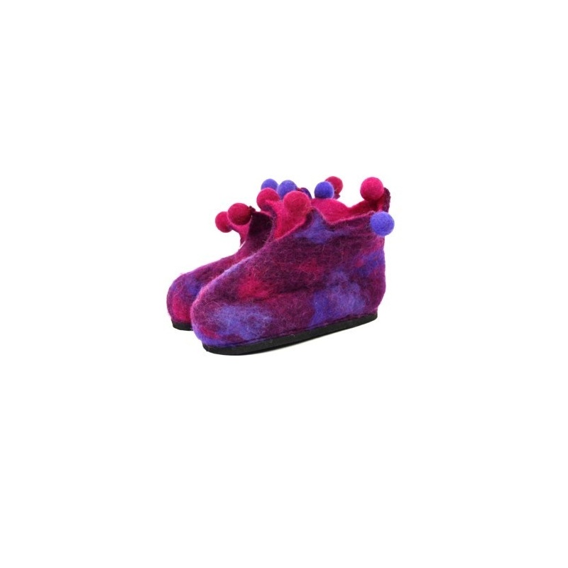 Pantoufles fille rose violet 26 Pantoufles fille rose violet 26