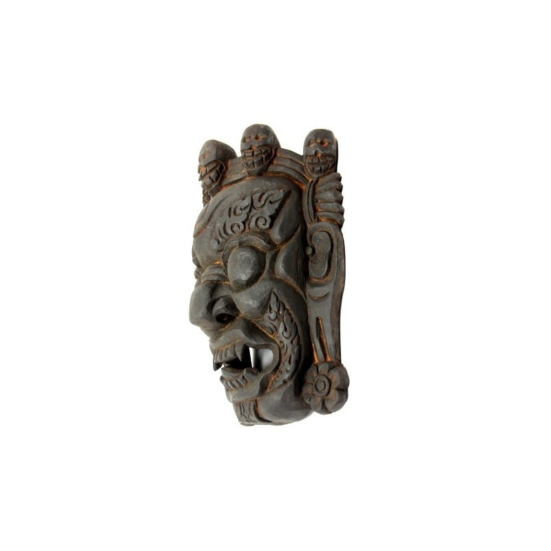 Masque effrayant Grand Noir Masque effrayant Grand Noir