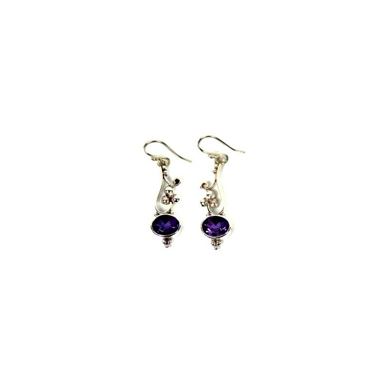 Boucles d'oreilles Originales Violettes Boucles d'oreilles Originales Violettes