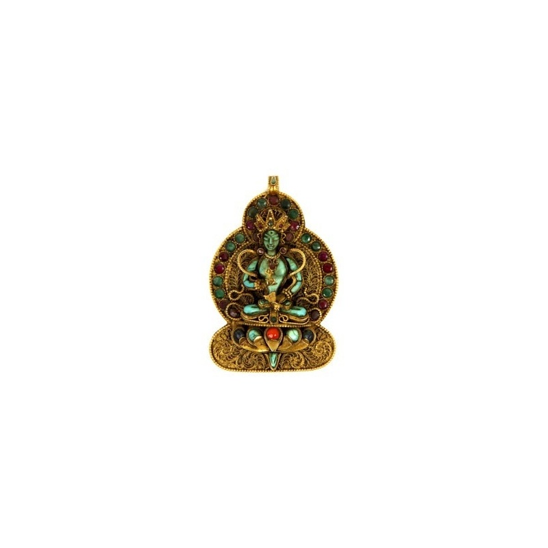 Bouddha Vajrasattva en pendentif Bouddha Vajrasattva en pendentif