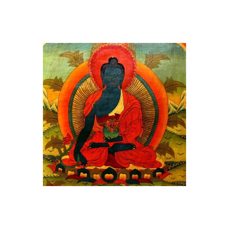 Peinture Bouddha de la Médecine Peinture Bouddha de la Médecine
