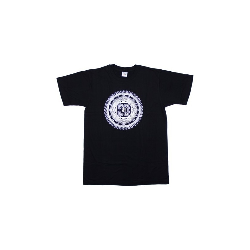 Tee-shirt noir Mandala Tee-shirt noir Mandala