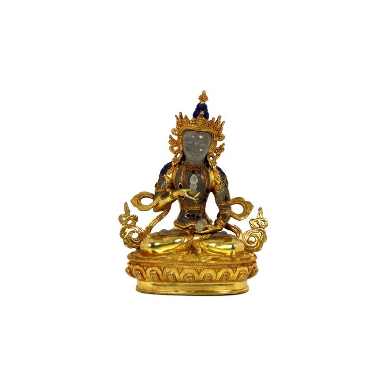 Vajrasattva statue cristal et or Vajrasattva statue cristal et or